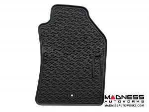 FIAT 500 Floor Mats - All Weather - Rubber - Premium  